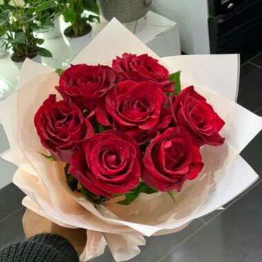 Silk Ribbon, flower bouquet by Lovebug Florist Lagos