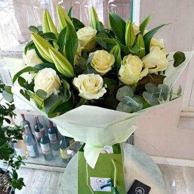 Velvet Meadow, flower bouquet by Lovebug Florist Lagos