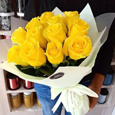 Velvet Belle, flower bouquet by Lovebug Florist Lagos