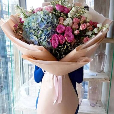 Velvet Dream, flower bouquet by Lovebug Florist Lagos