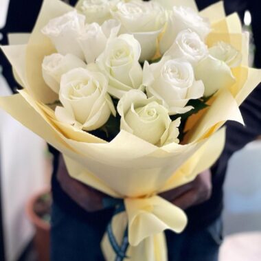 Truce Garden, flower bouquet by Lovebug Florist Lagos