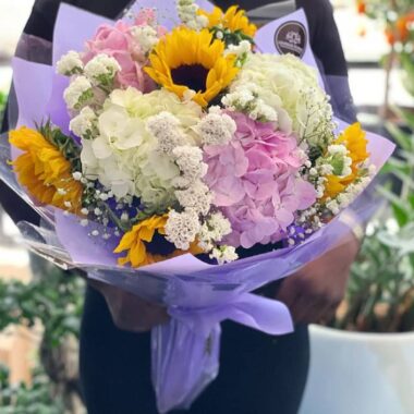 Velvet Waltz, flower bouquet by Lovebug Florist Lagos