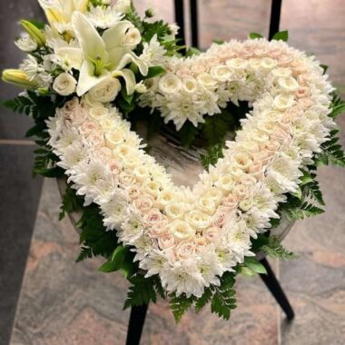 Serene Tribute, funeral flowers by Lovebug Florist Lagos