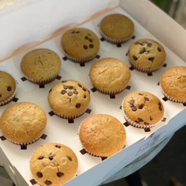 Sunday Treats, plant based cupcakes by Lovebug Florist Lagos