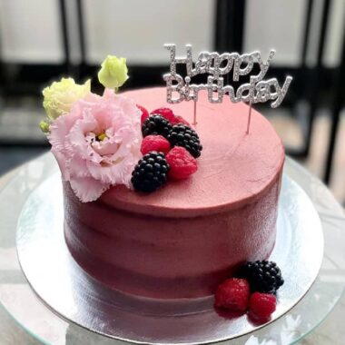 Caramel Dream, plant based cake by Lovebug Florist Lagos