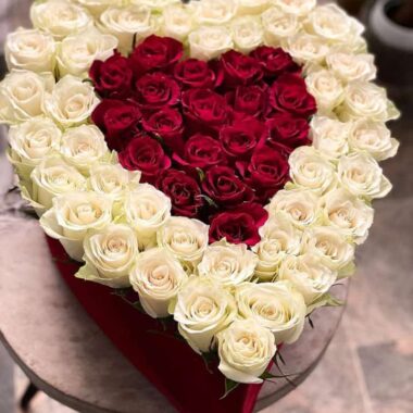 Velvet Sovereign, boxed flowers by Lovebug Florist Lagos