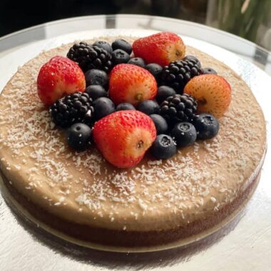 Buttercream Belle, plant based cake by Lovebug Florist Lagos