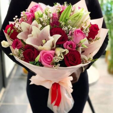 Grace Given, flower bouquet by Lovebug Florist Lagos