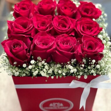 I Want You, Pure Red, red rose bouquet by Lovebug Florist Lagos