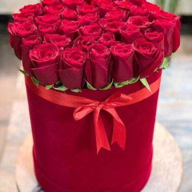 You Are Irreplaceable, Medium, romantic flower arrangement by Lovebug Florist Lagos