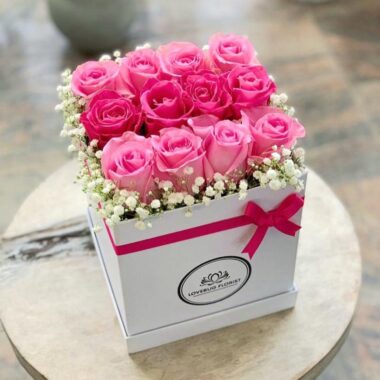 I Want You, Pure Pink, pink rose bouquet by Lovebug Florist Lagos