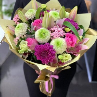 Steadfast Heart, flower bouquet by Lovebug Florist Lagos