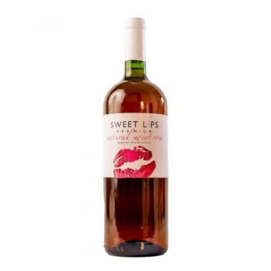Sweet Lips wine gift by Lovebug Florist Lagos