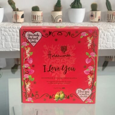 Holdsworth I Love You, chocolate gift by Lovebug Florist Lagos