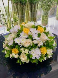 Remembrance wreath by Lovebug Florist